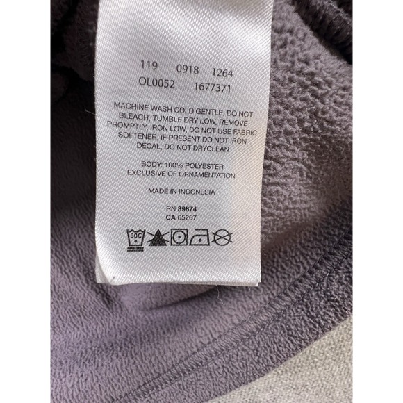 Mountain Hardware Fleece Jacket Women's M Lightweight 1/4 Zip Outdoor School - Picture 5 of 11